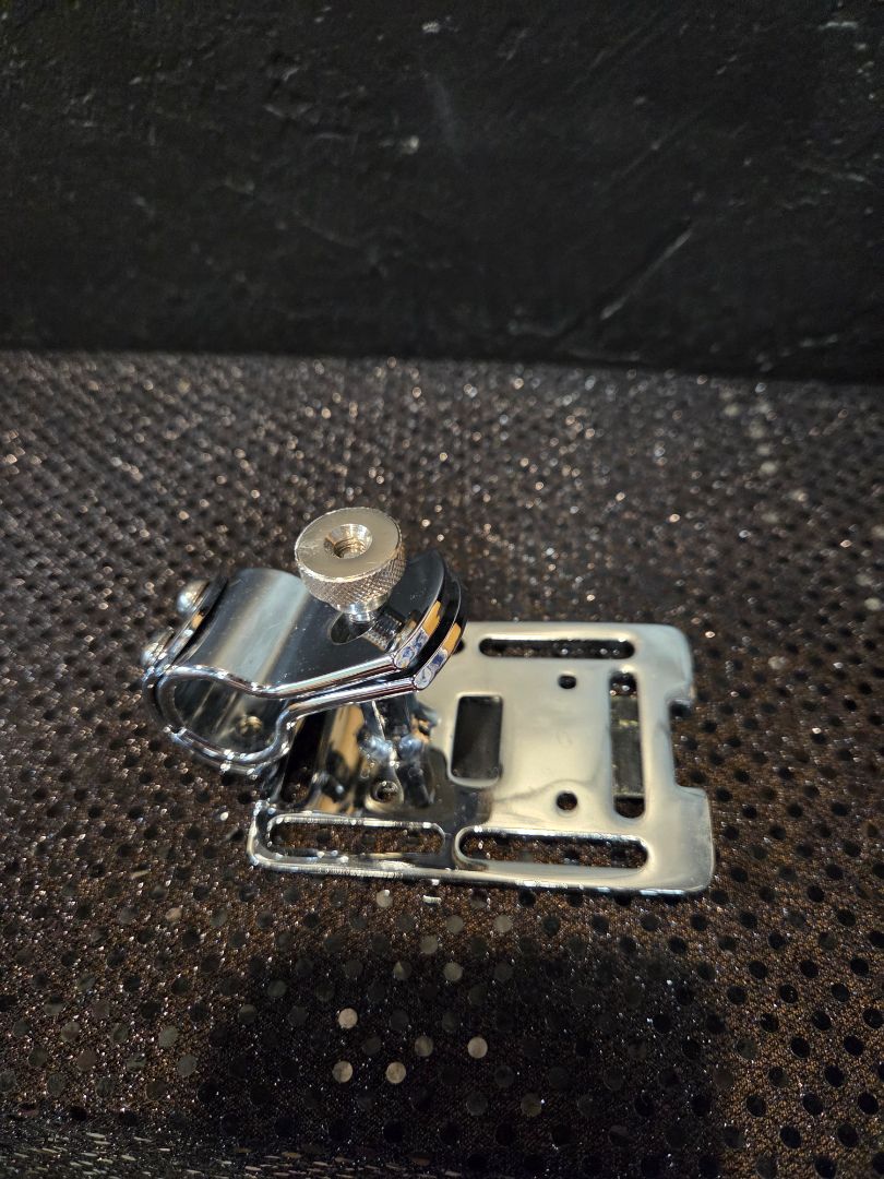 Chrome Handlebar Clamp Mount Bracket