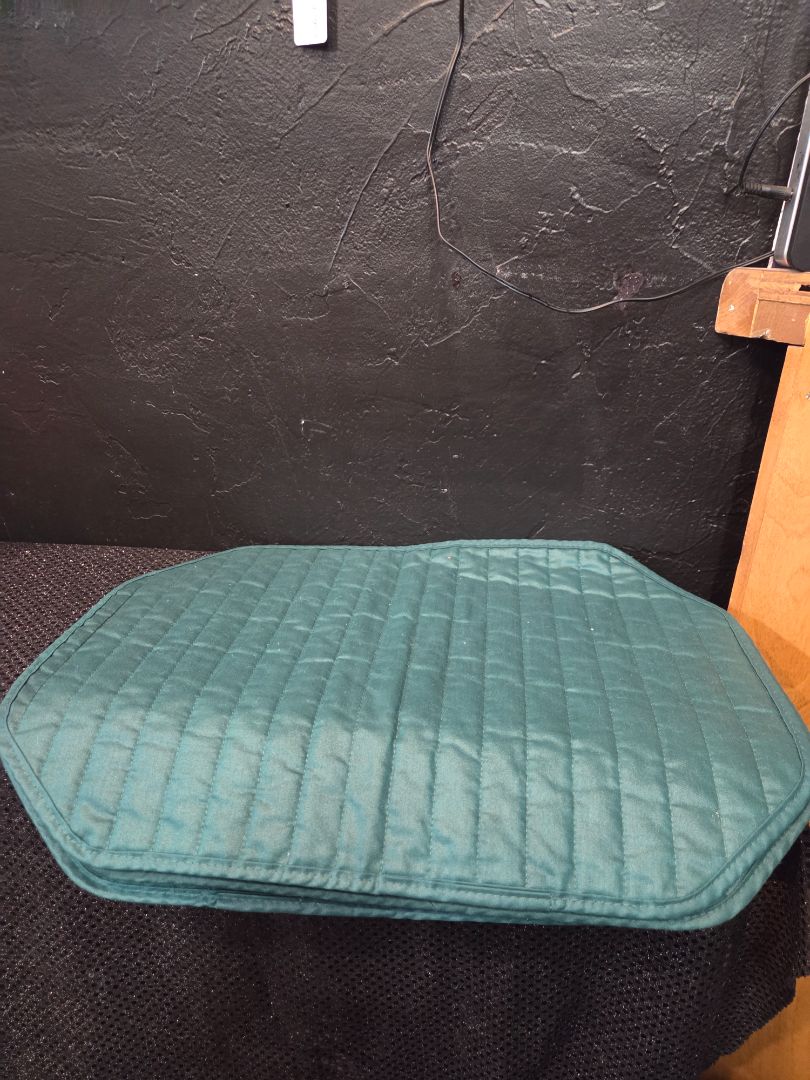 Set of 3 Dark Green Placemats