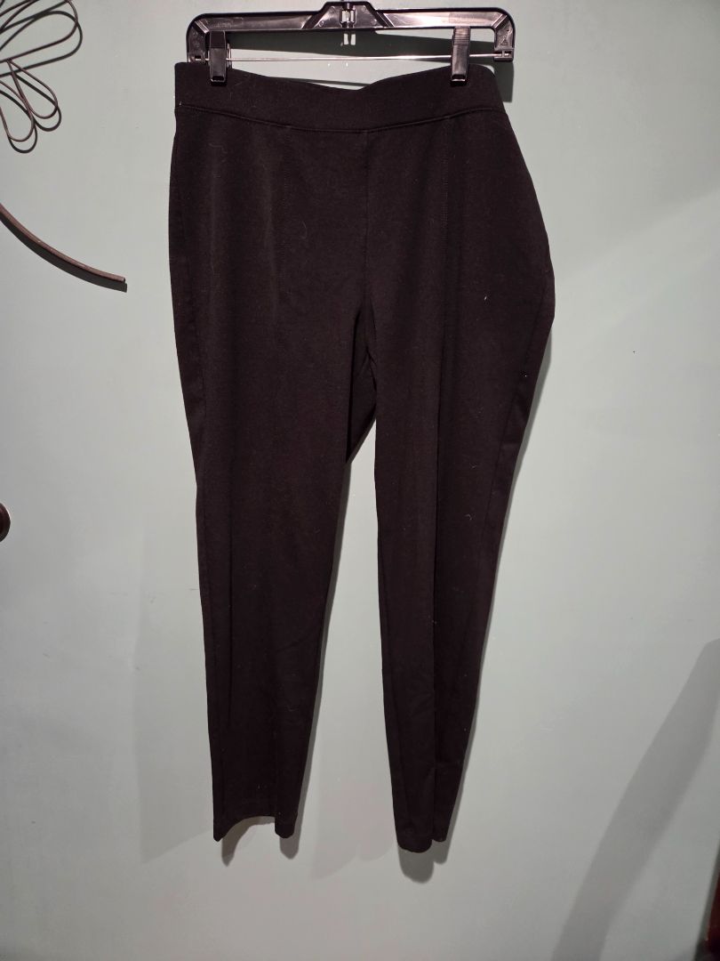 Croft and Barrow Black Stretch Pants (sz L)