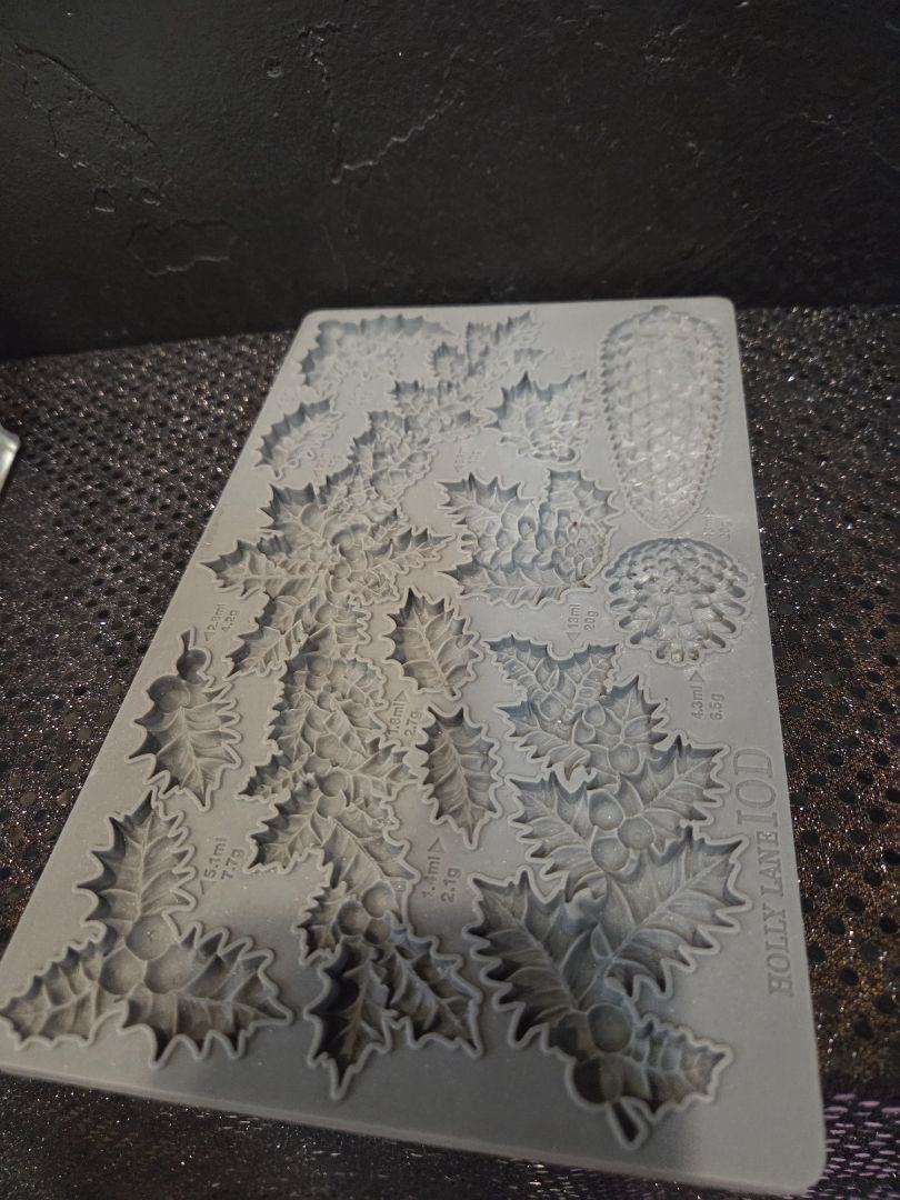Holly Lane Decor Mould by Iron Orchids