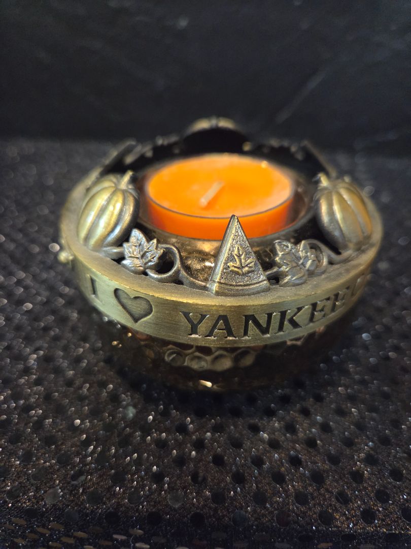 I love Yankee Candle topper over tee light