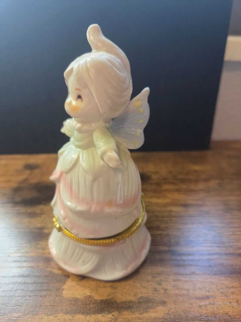 Vintage Pixie Trinket Box