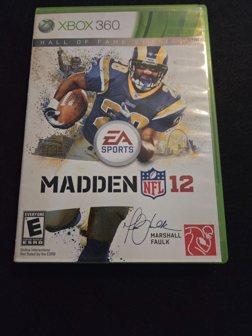 XBox360 Madden 12