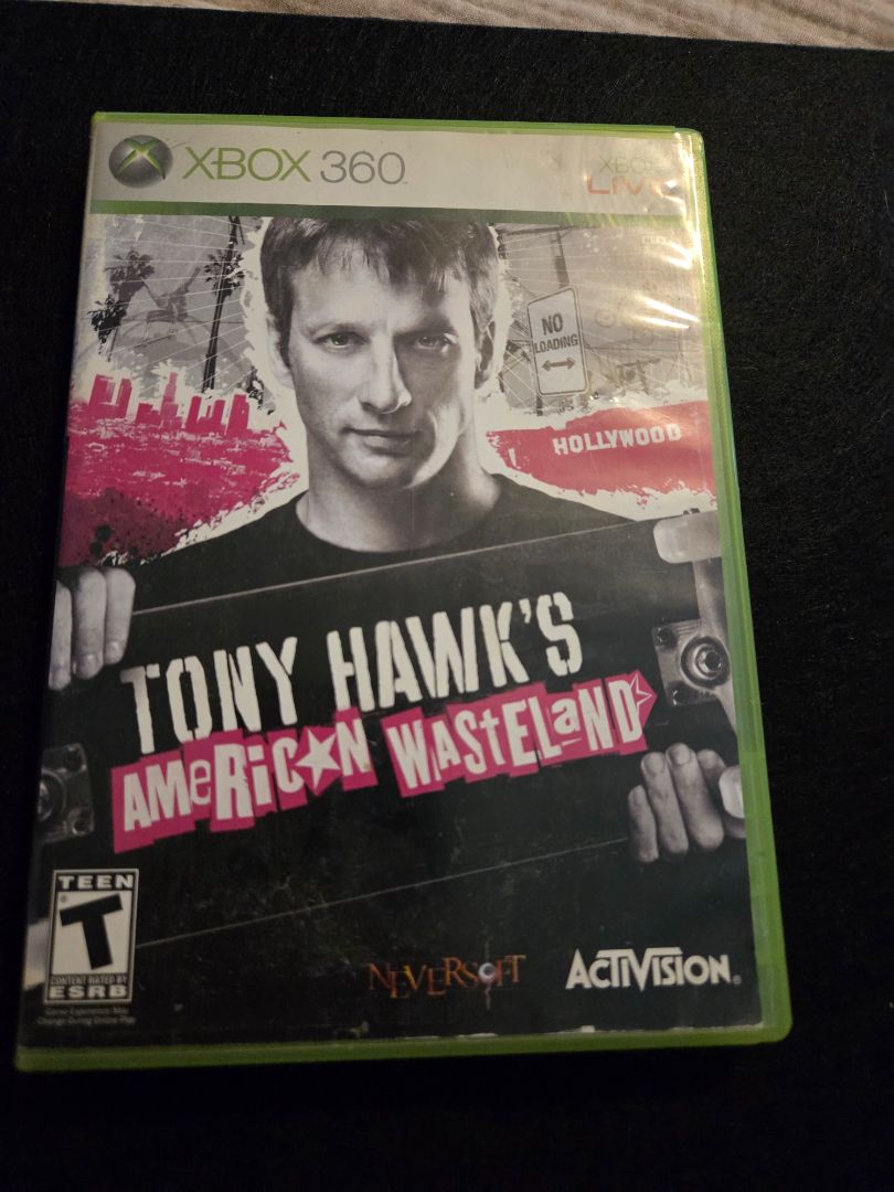 XBox360 Tony Hawk's American Wasteland w/book