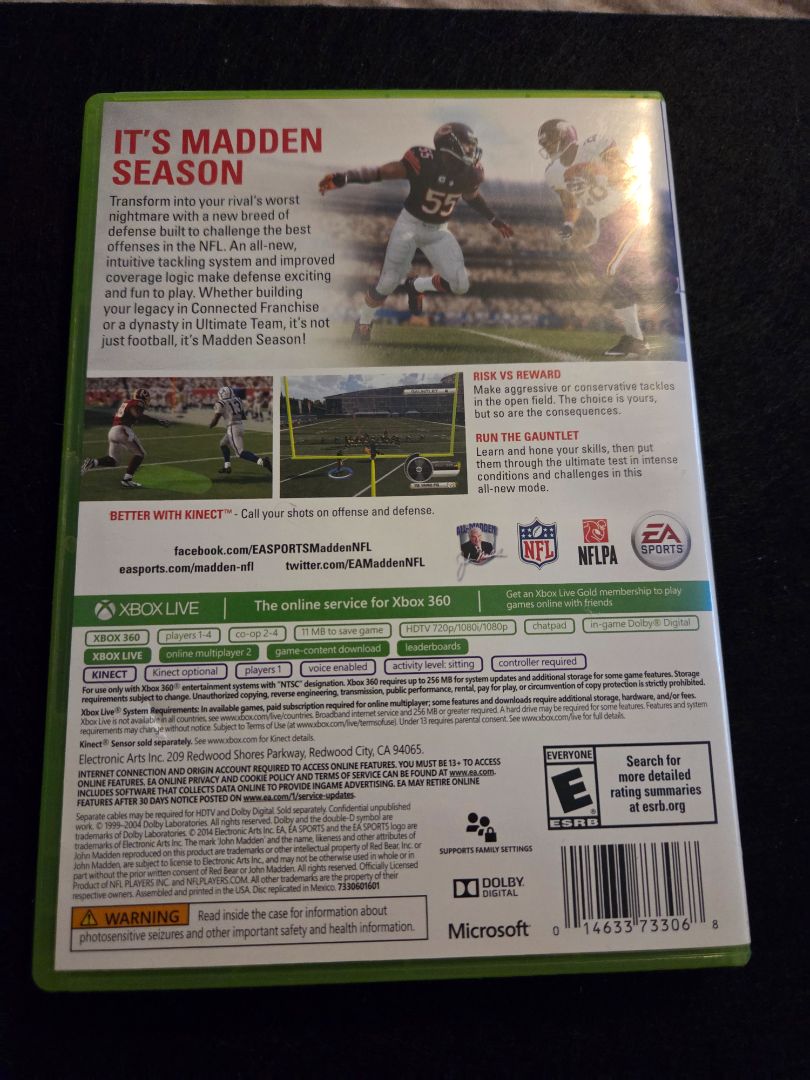 XBox 360 Madden 15