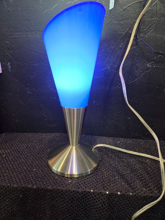 Vintage Touch Lamp Blue