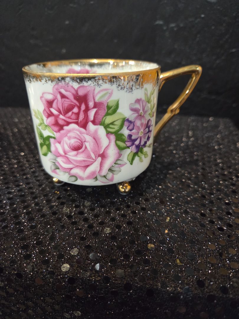 Vintage Royal Hasley Lustre Tea cup and Saucer
