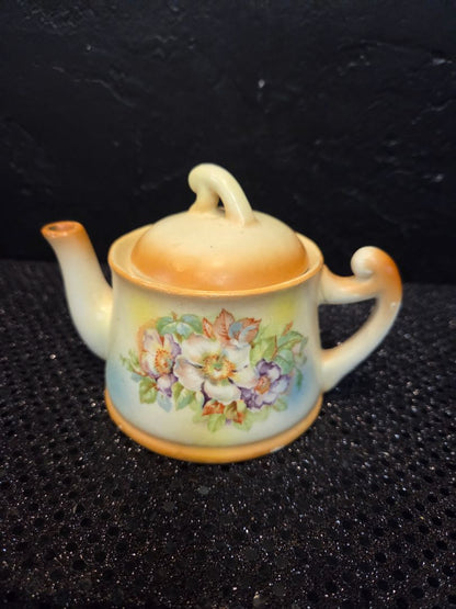 Vintage 1940's Floral Creamer made in Czechoslovakia