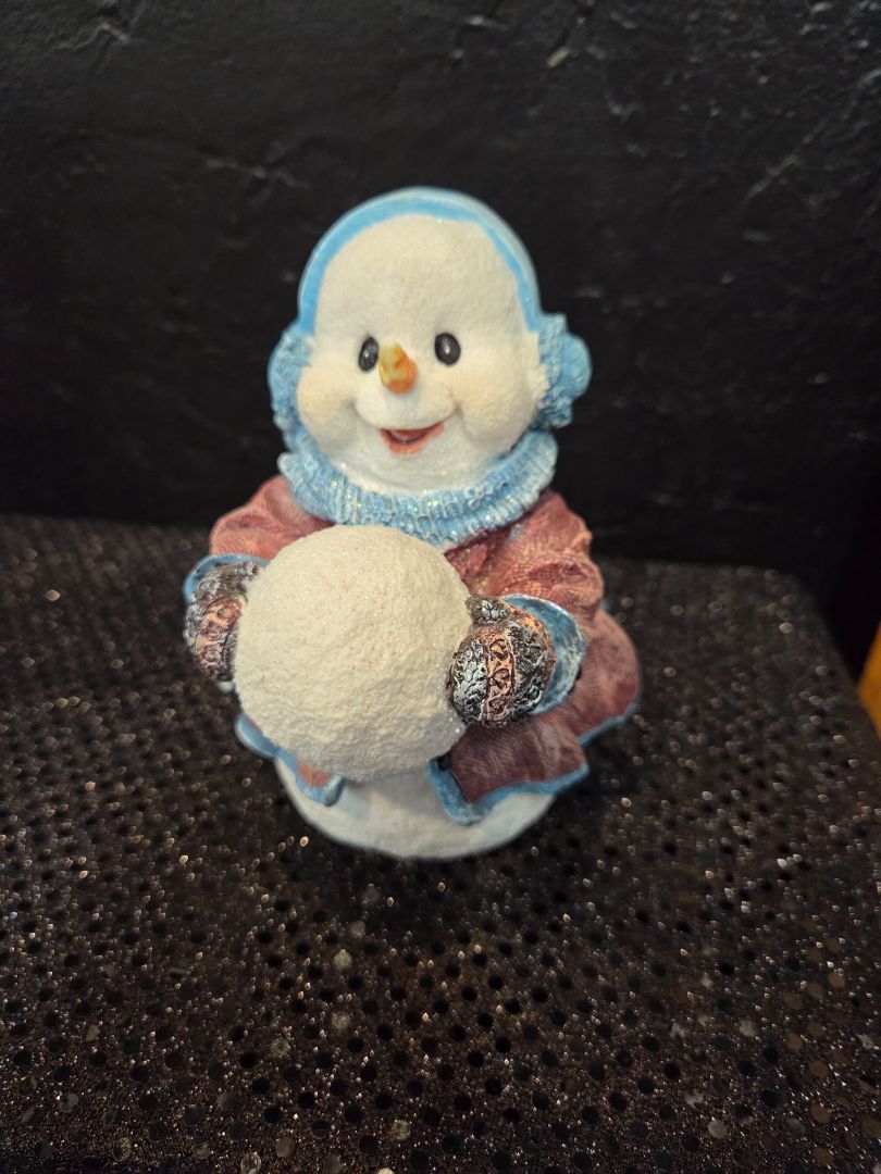 Polyresin Snowmen set of 3
