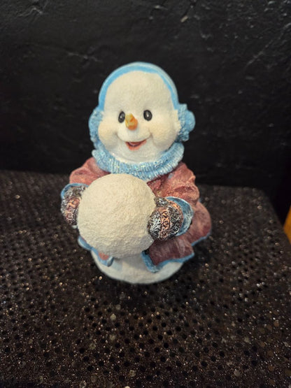Polyresin Snowmen set of 3