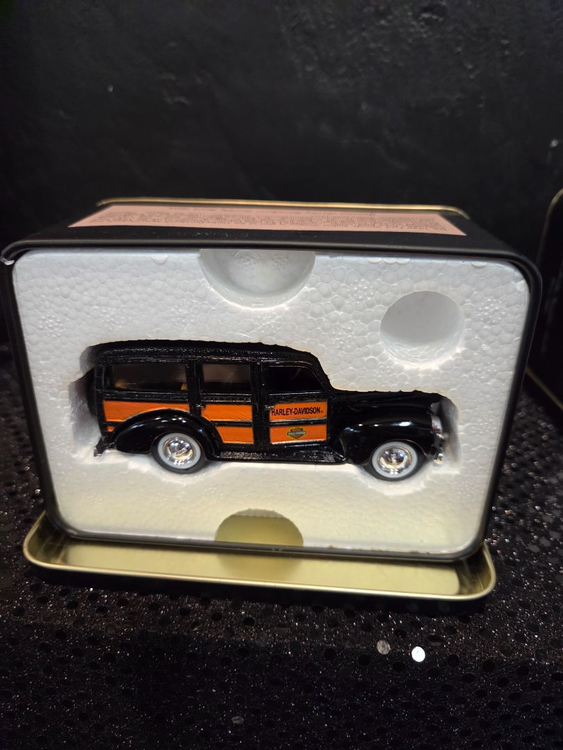 Harley Davidson Ford Woody Station Wagon Limited Edition Dime Bank