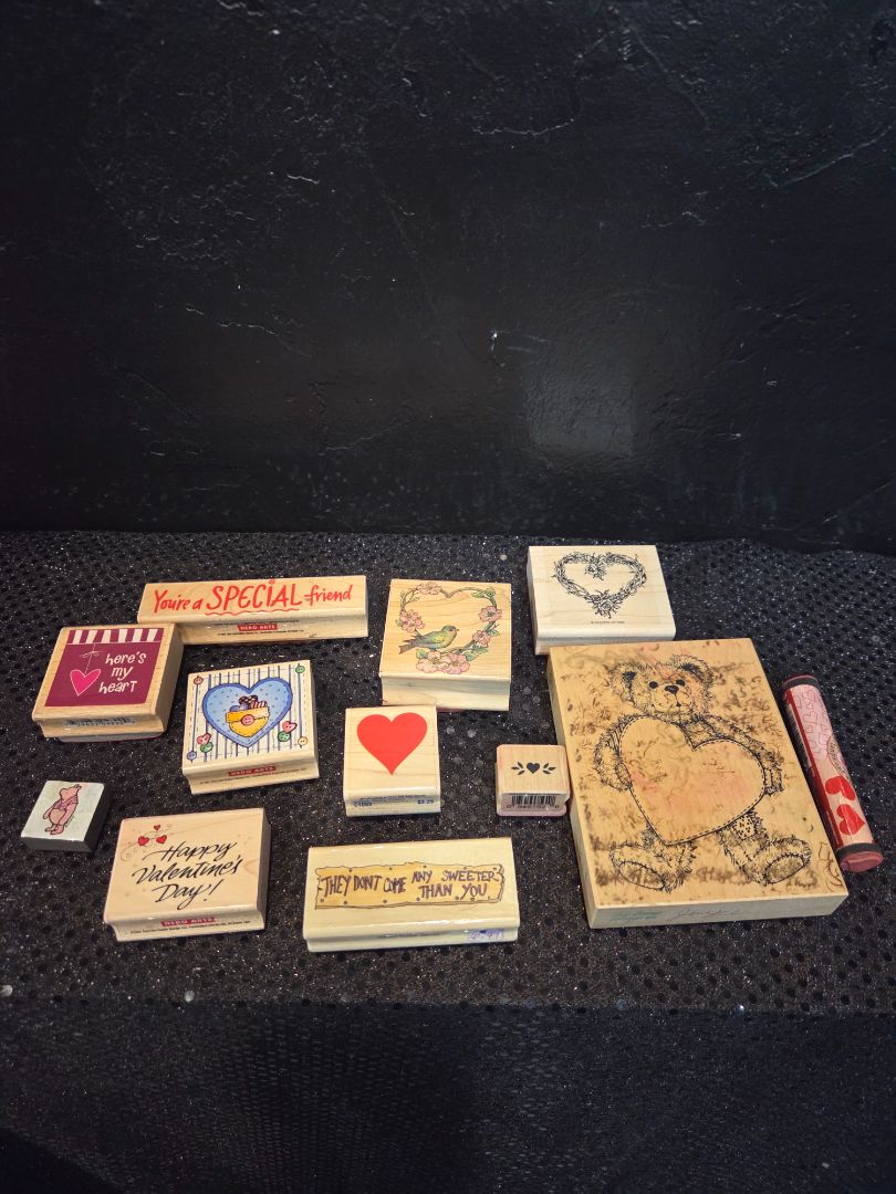 Heart Collection Stamps