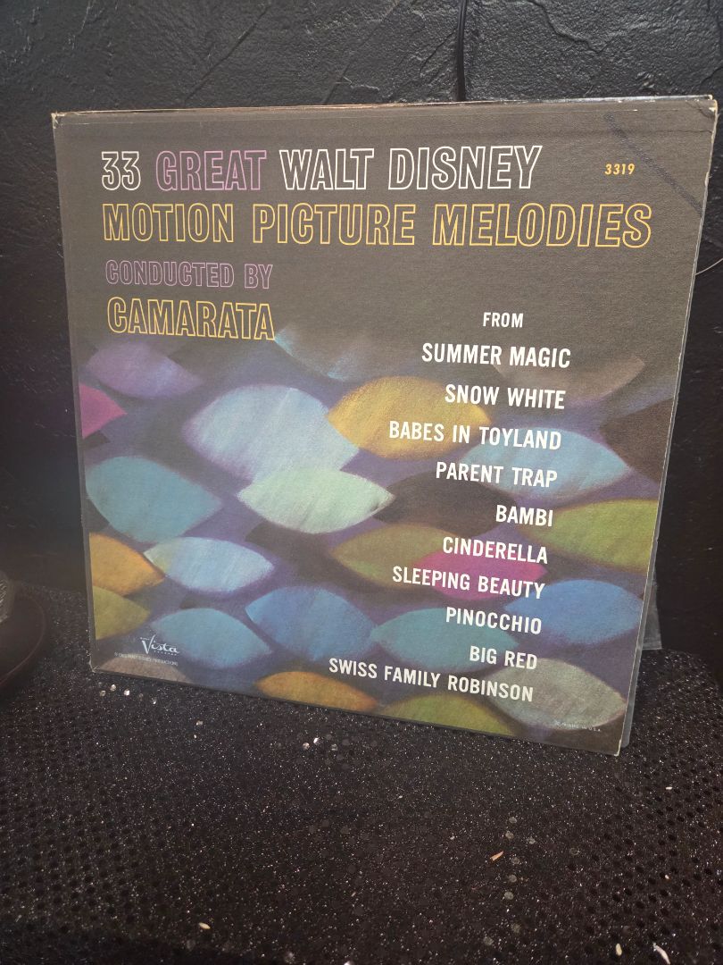Camarata: 33 Great Walt Disney Motion Picture Melodies LP