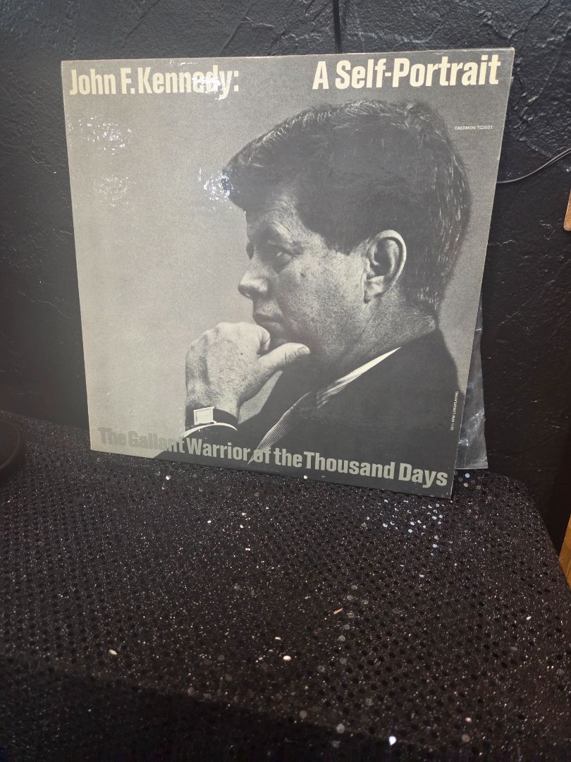 John F. Kennedy A Self Portrait "The Gallant Warrior of the Thousand Days" LP