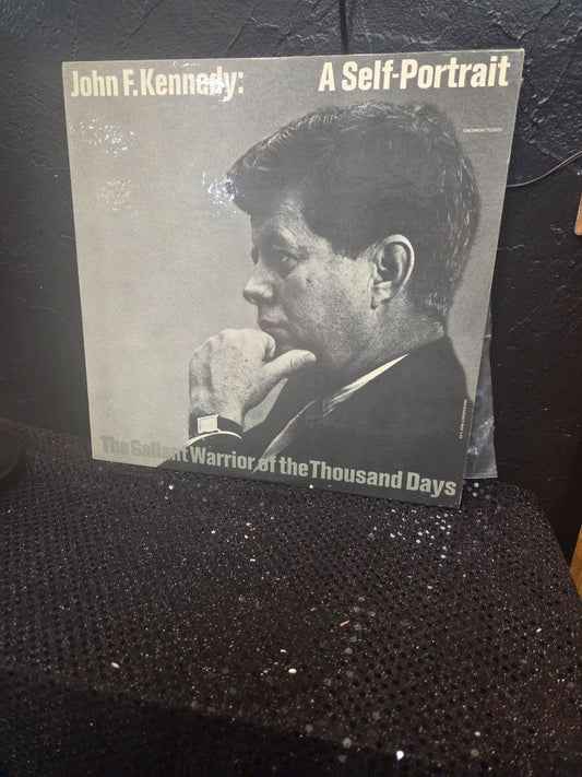 John F. Kennedy A Self Portrait "The Gallant Warrior of the Thousand Days" LP
