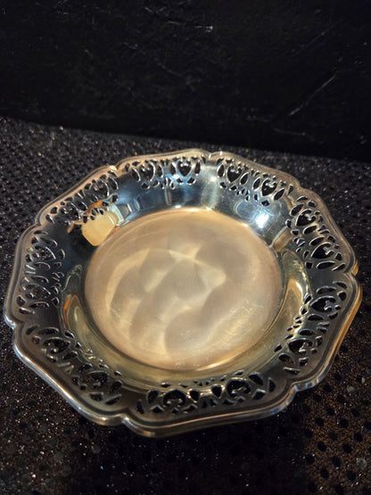 Vintage WMF Ikora Brass Brushed Silverplate Bowl