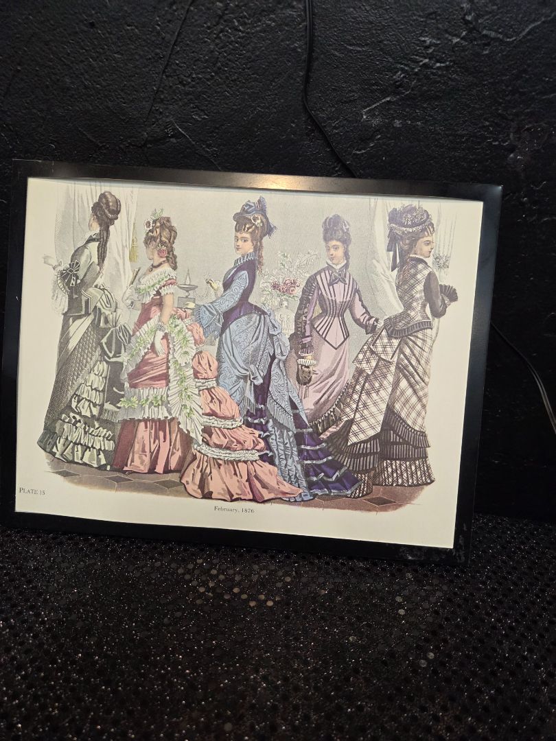 Vintage Gody's Fashion Print