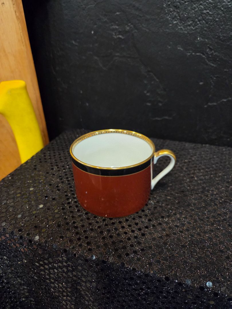 Fitz and Floyd Porcelain Cup