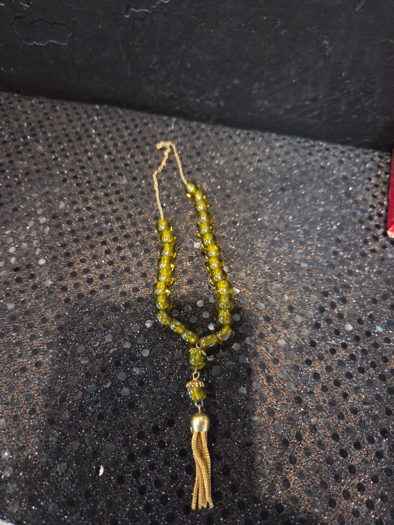 Green Prayer Beads