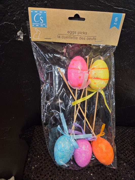 Package of Eggs on picks
