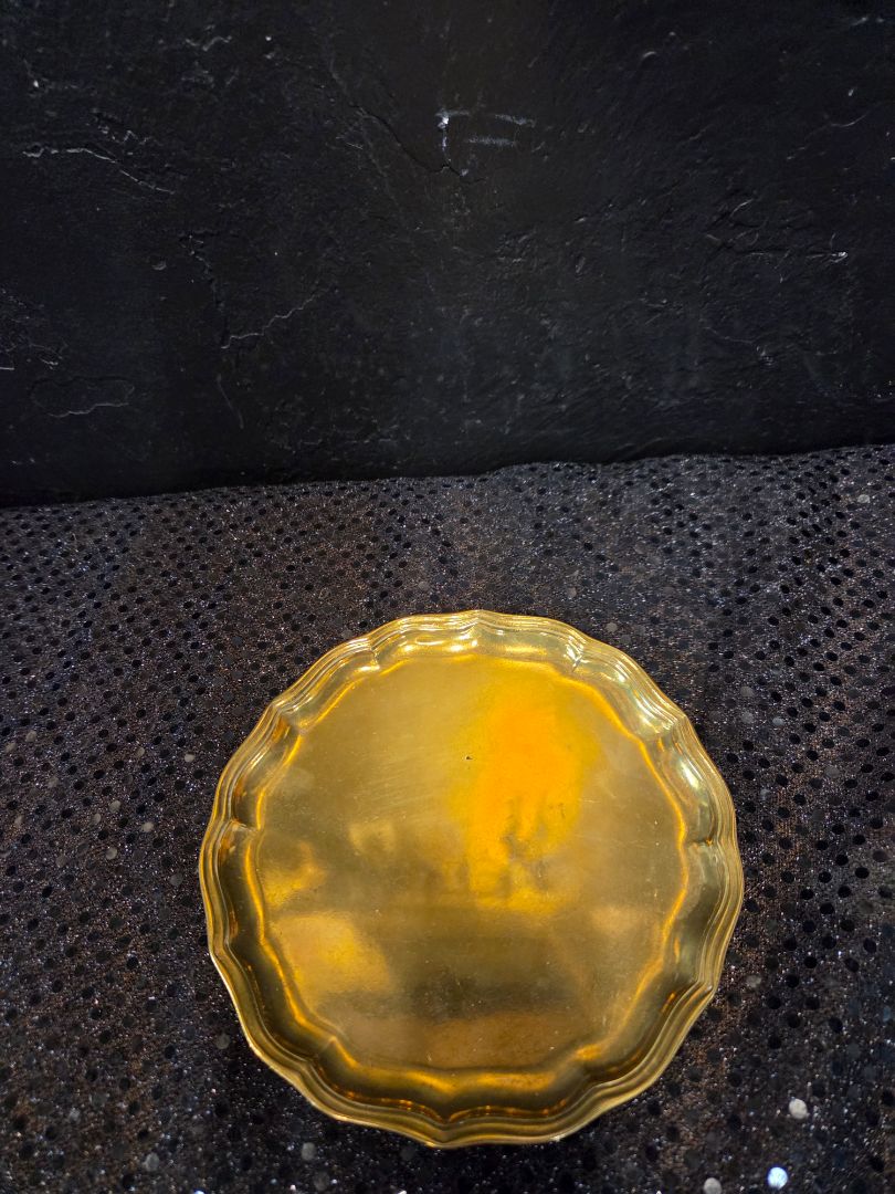 Vintage Brass Plate