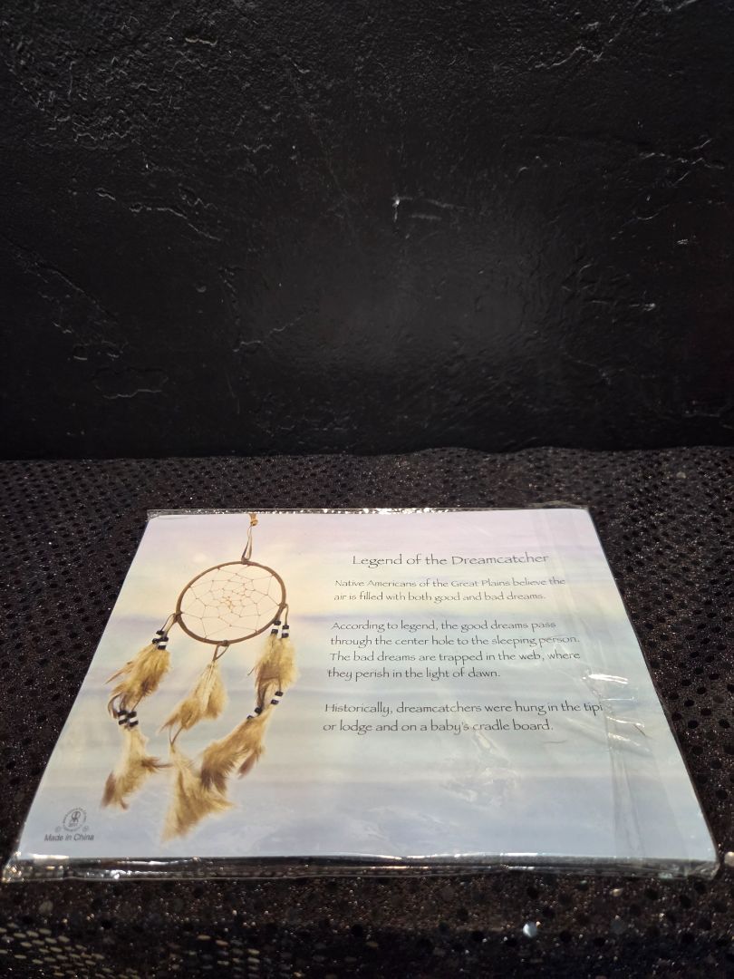 Vintage Legend of a Dreamcatcher Feathers and Beads