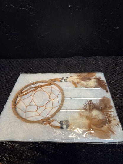 Vintage Legend of a Dreamcatcher Feathers and Beads