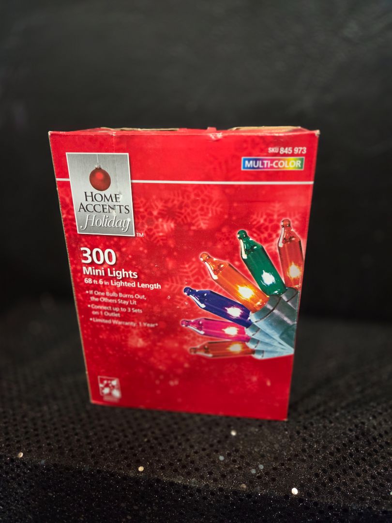 Christmas Mini Lights 300 Home Acccents