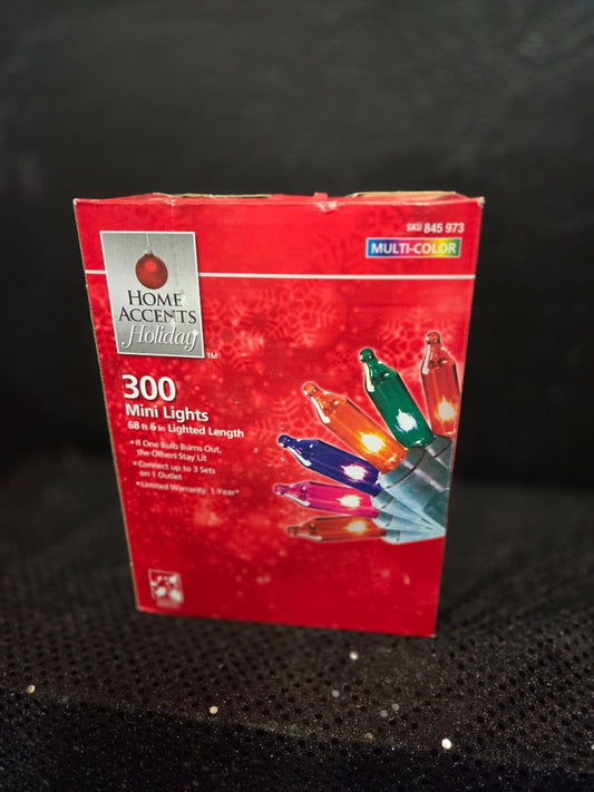 Christmas Mini Lights 300 Home Acccents