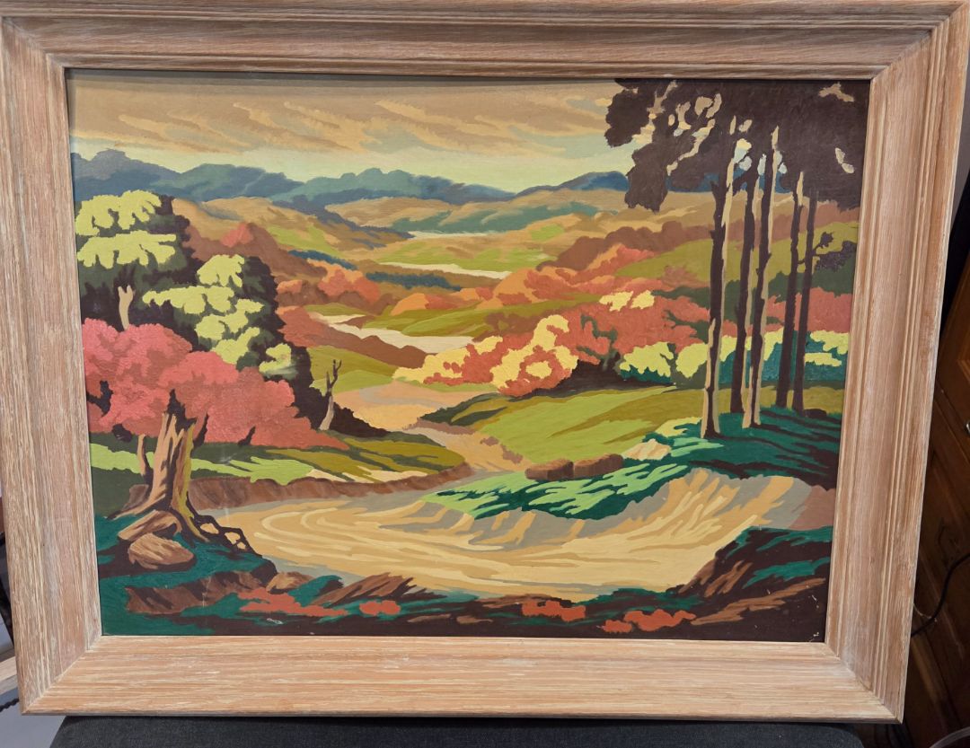 Paint By Number Painting
