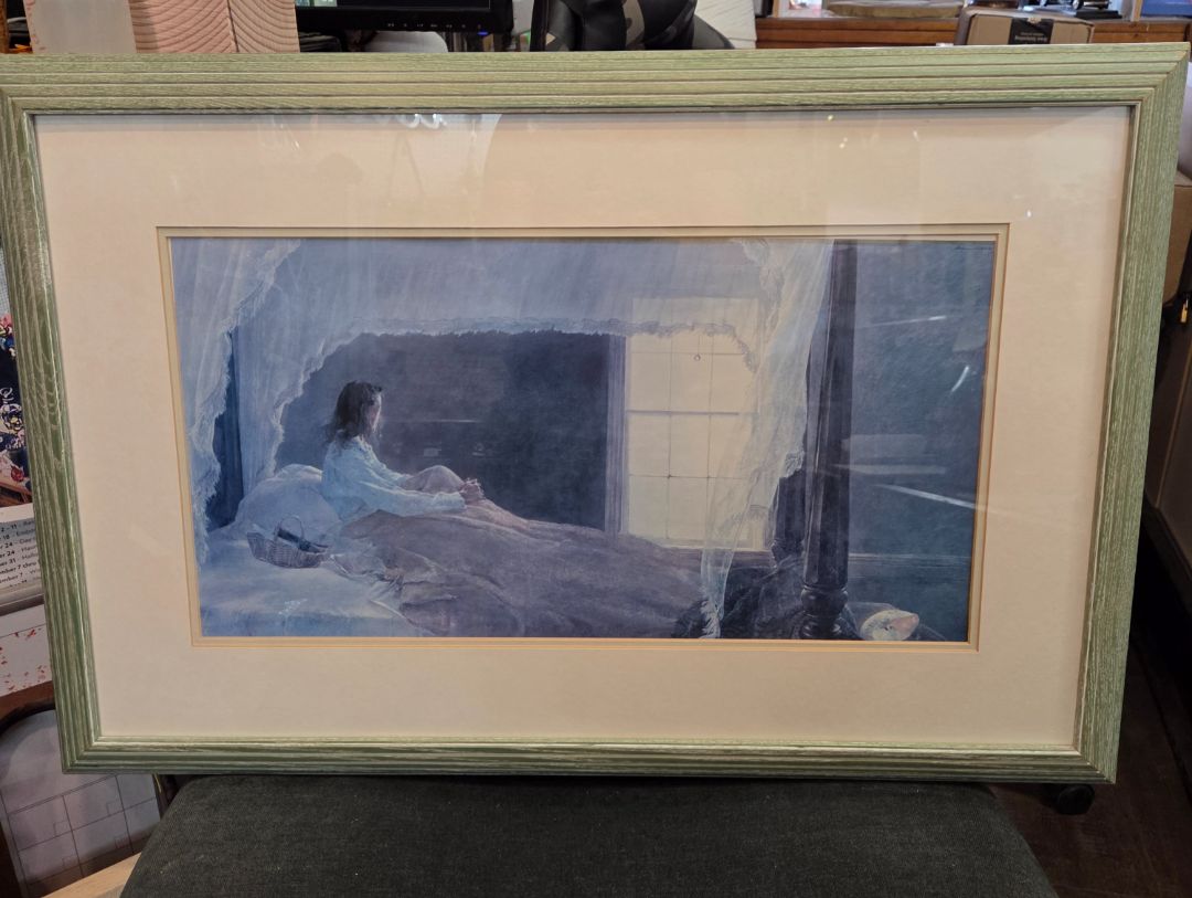 Andrew Wyeth's Chambered Nautilus Vintage Framed Frint