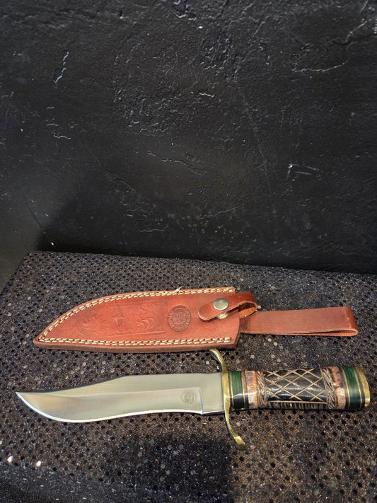 Chipaway Classic Brown Bone Hunter Bowie Knife