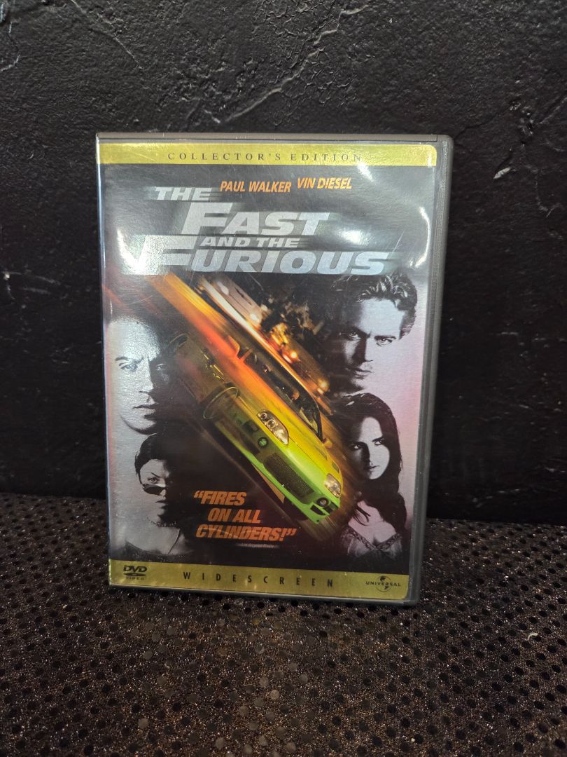 The Fast and the Furious DVD