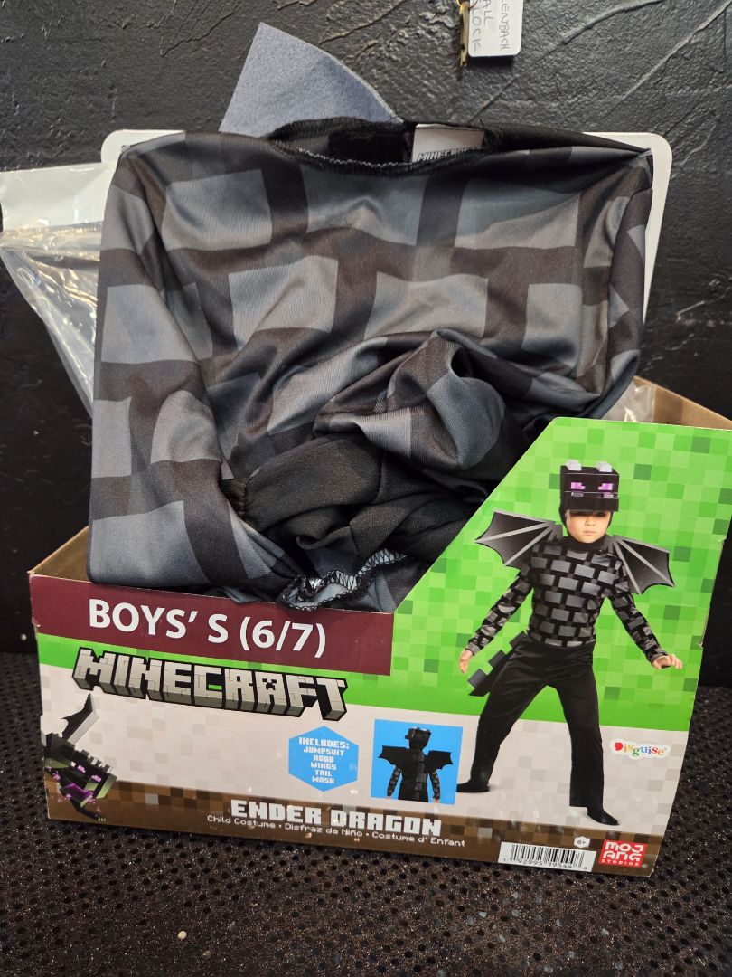 MineCraft Ender Dragon Costume (sz 6-7)