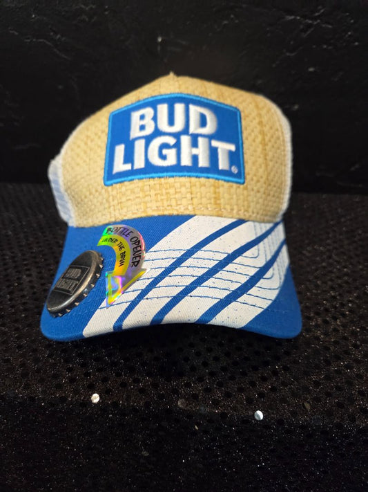 Bud Light Hat Cap Snapback straw hat