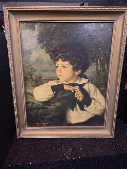 Artisan-Signed Future Admiral J.Campbell Phillips Print