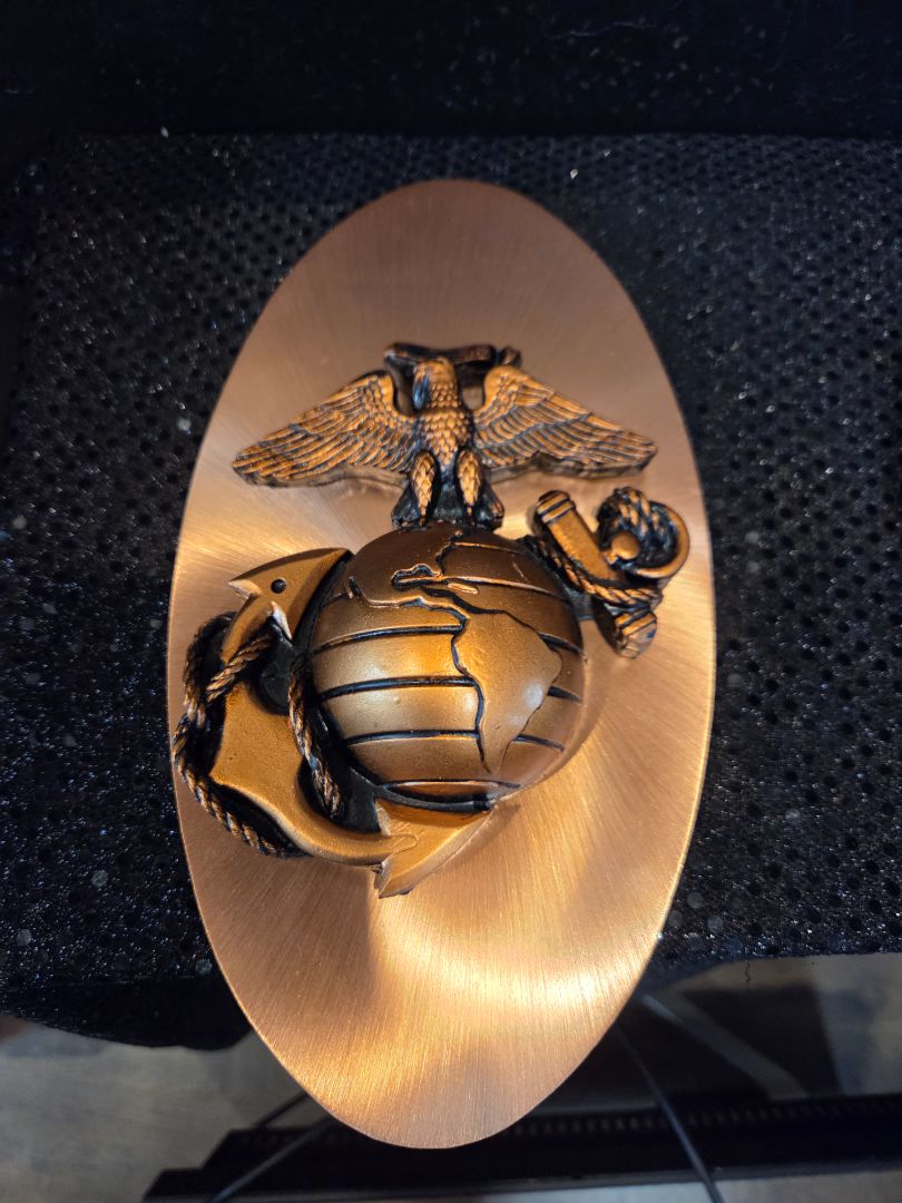 USMC Copper Clad Wall Plaque