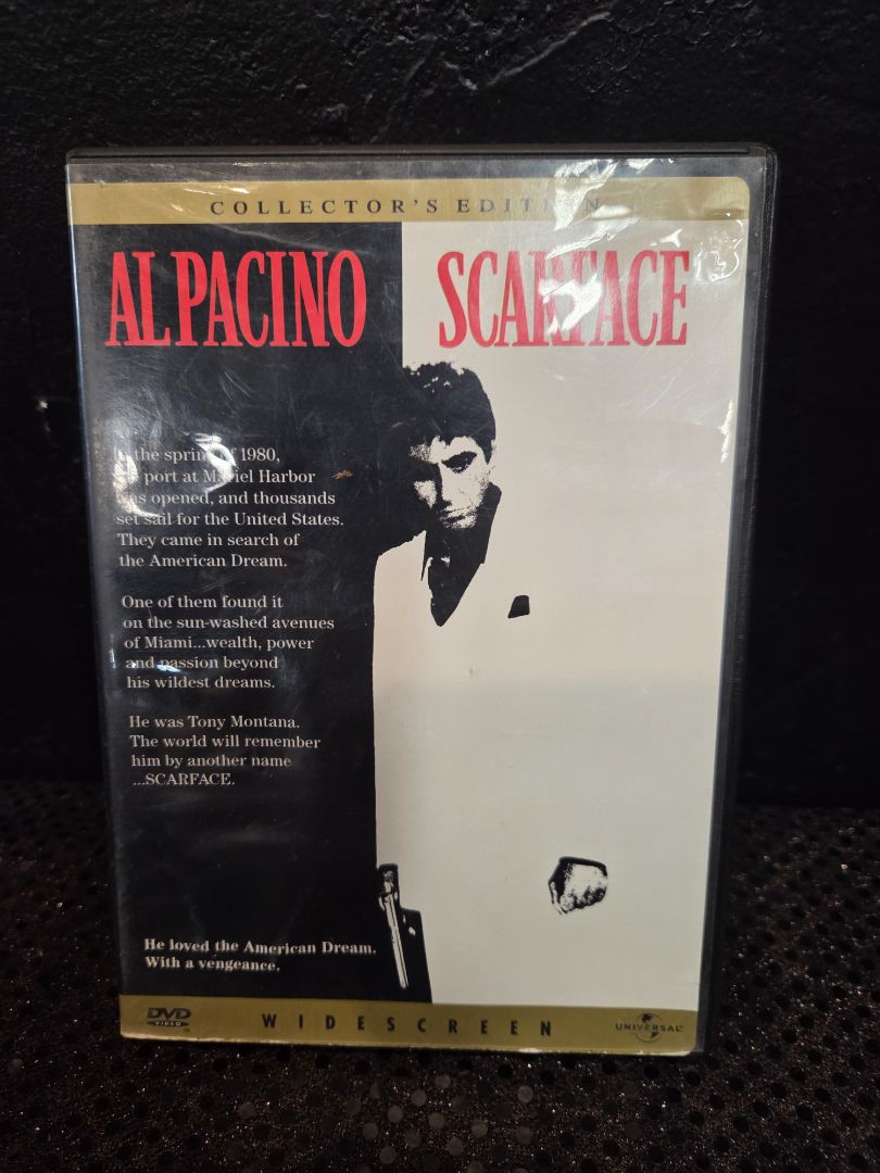 Scarface Al Pacino DVD