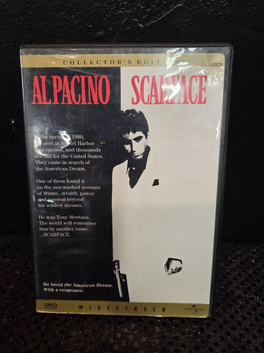 Scarface Al Pacino DVD