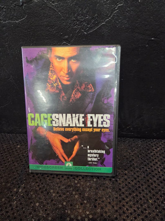Cage Snake Eyes DVD