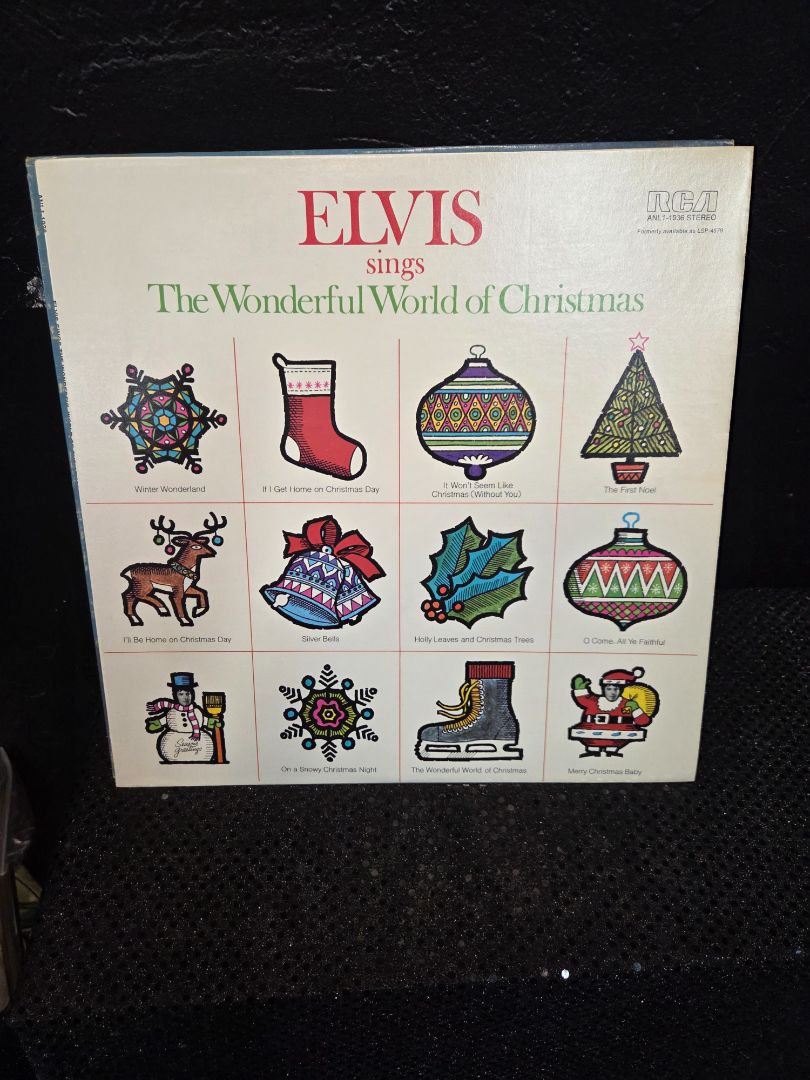 Elvis Presley Christmas The wonderful world of Christmas Vinyl record