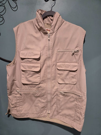 Vintage Banana Republic Safari Utility Vest sz L