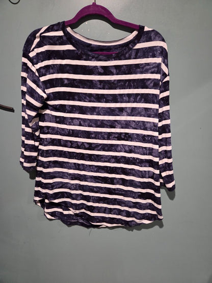 Maurices 24/7 Striped Tunic Small