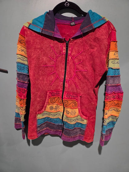 100% Cotton Tie Dyed Jacket S/M