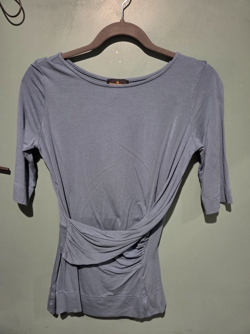 Vivienne Westwood Anglomania Blue Top Medium