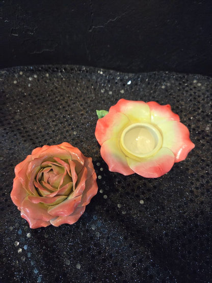 Cosmos Ceramic Teapot Tea light holder