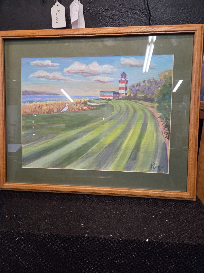Perry Oil Painting Lighthouse