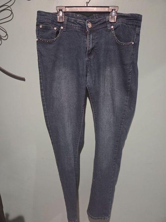J&P Rhinestone Jeans size 13