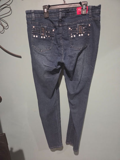 J&P Rhinestone Jeans size 13