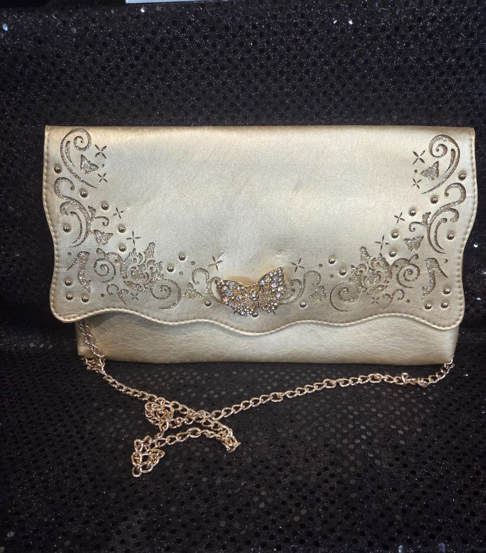 Disney Store Cinderella Handbag Purse Clutch Live Action Movie
